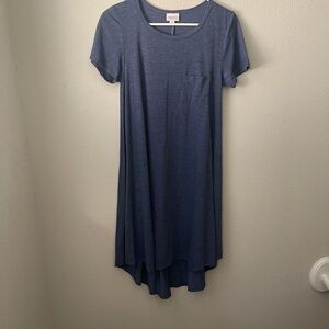 LuLaRoe Heathered Blue Top